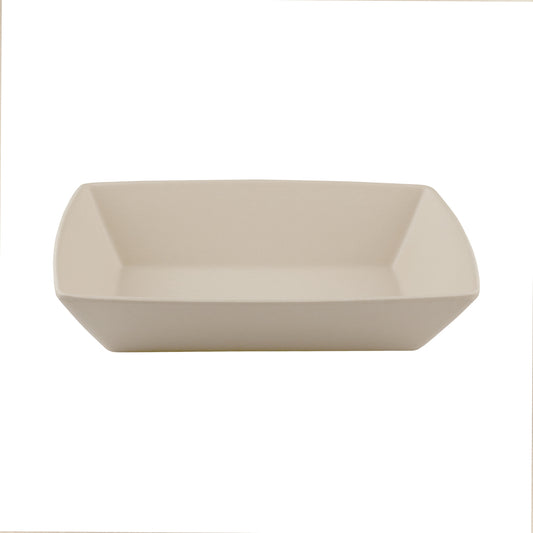 Melamine Rectangular Bowl - Papyrus