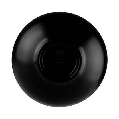 Melamine Round Two-Tone Bowl - Ebony Outside, Sand Inside