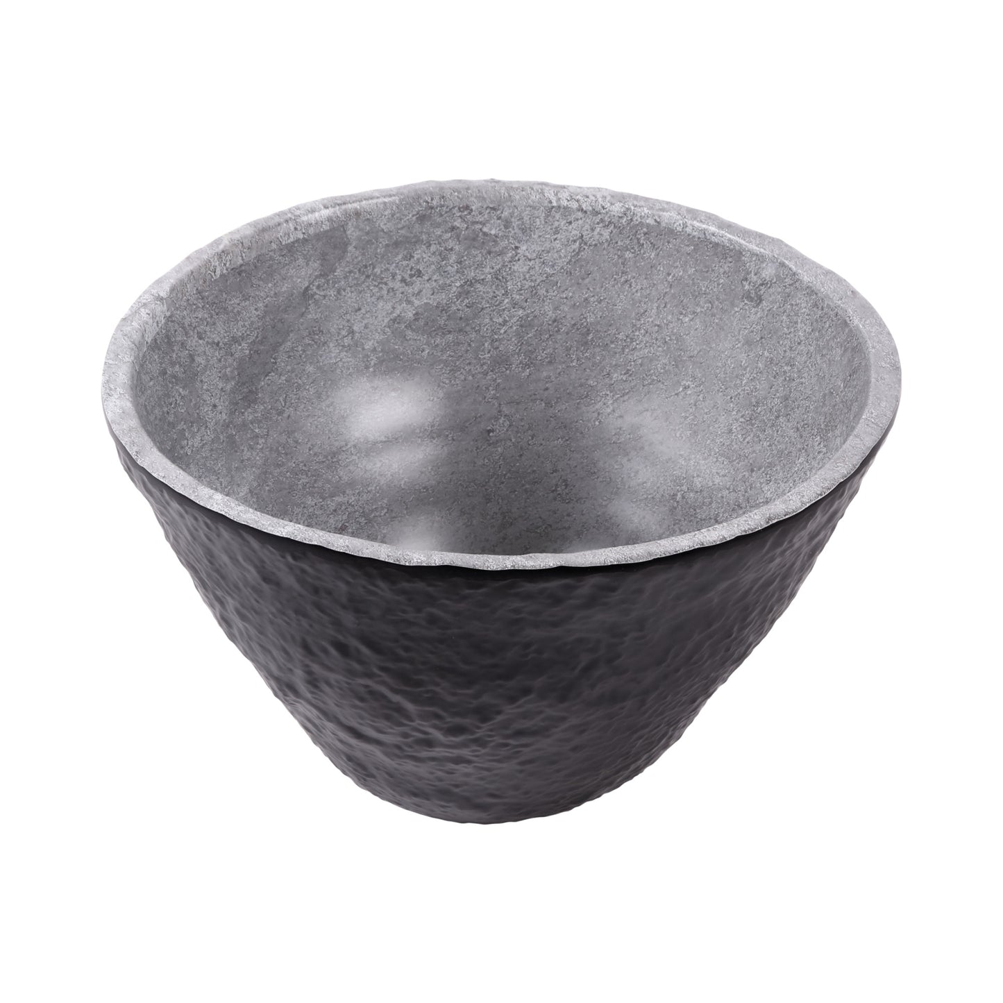 Melamine Round Bowl - Coal