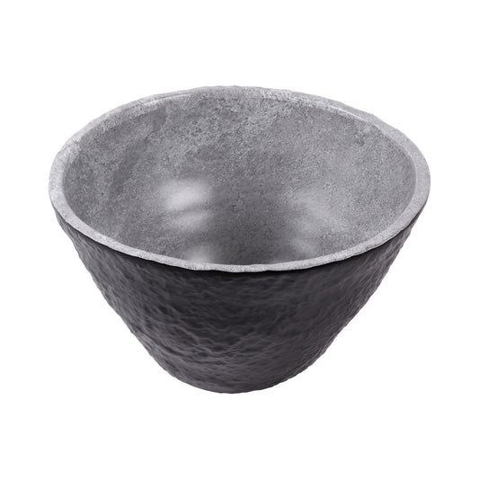 Melamine Round Bowl - Coal