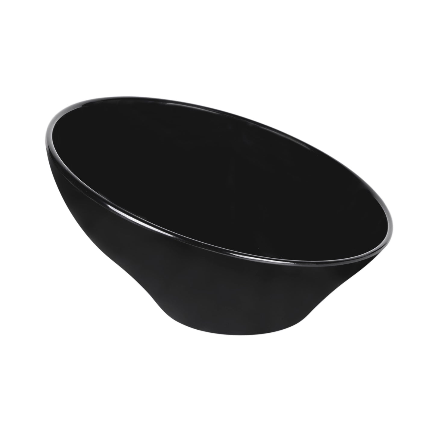 Melamine Round Bowl - Black