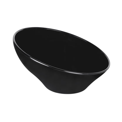 Melamine Round Bowl - Black