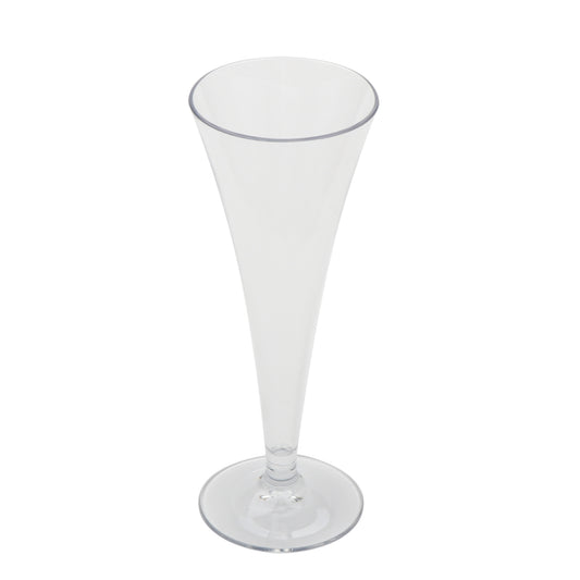 5.5 oz. Tritan, Clear, Champagne Glass, ( 8 oz. rim-full), 3.17" Top Dia., 8.4" Tall, GET. Social Club (12 Pack)