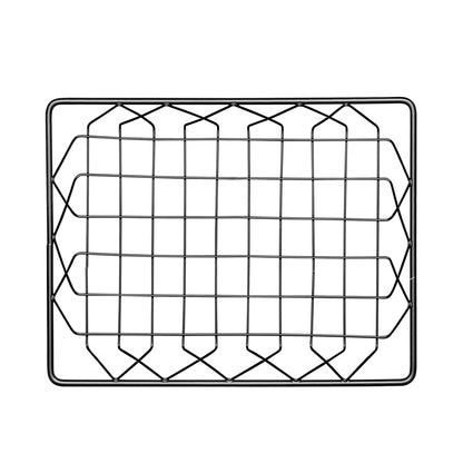Metal Rectangular Wire Basket - Gunmetal Grey