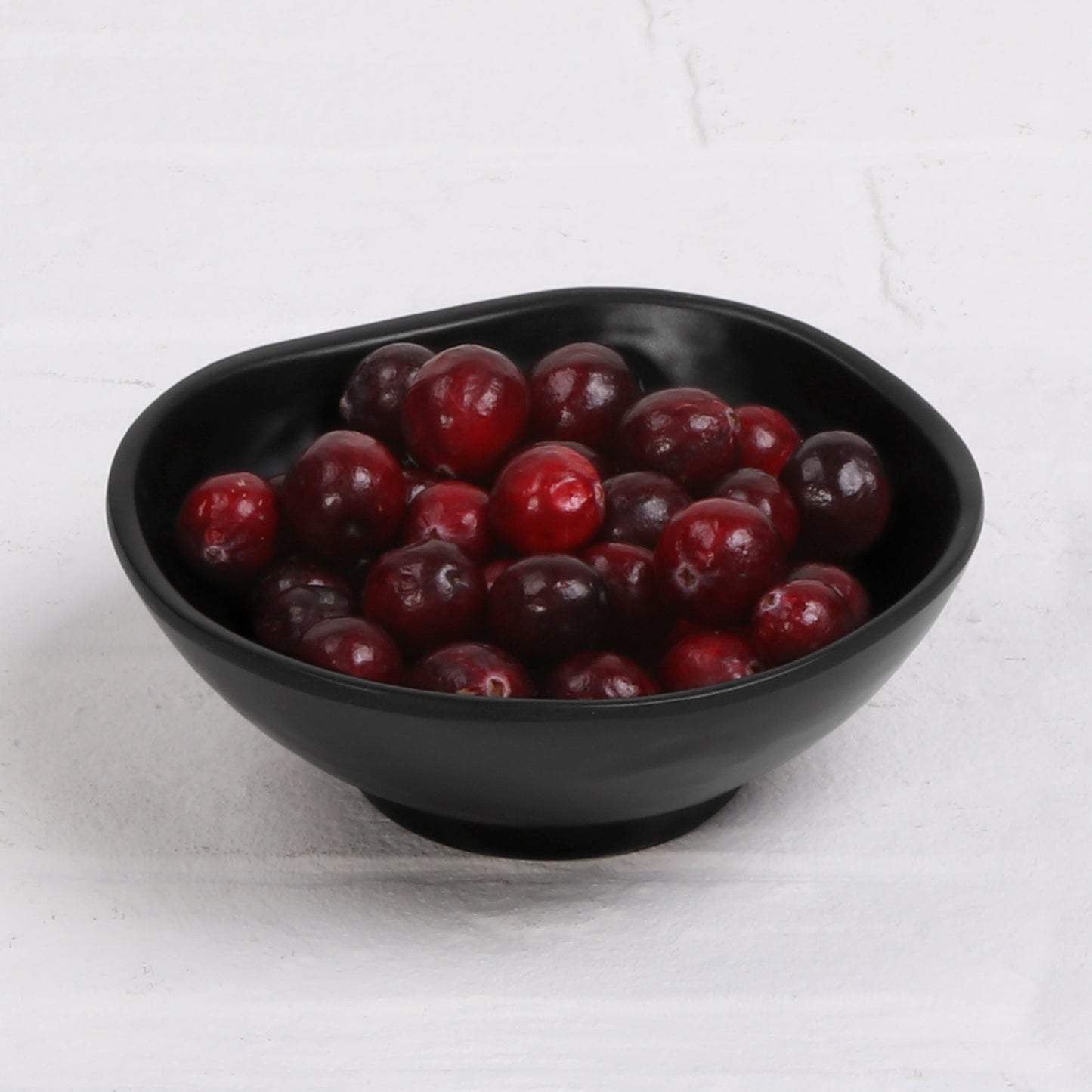 Melamine Round Bowl - Black
