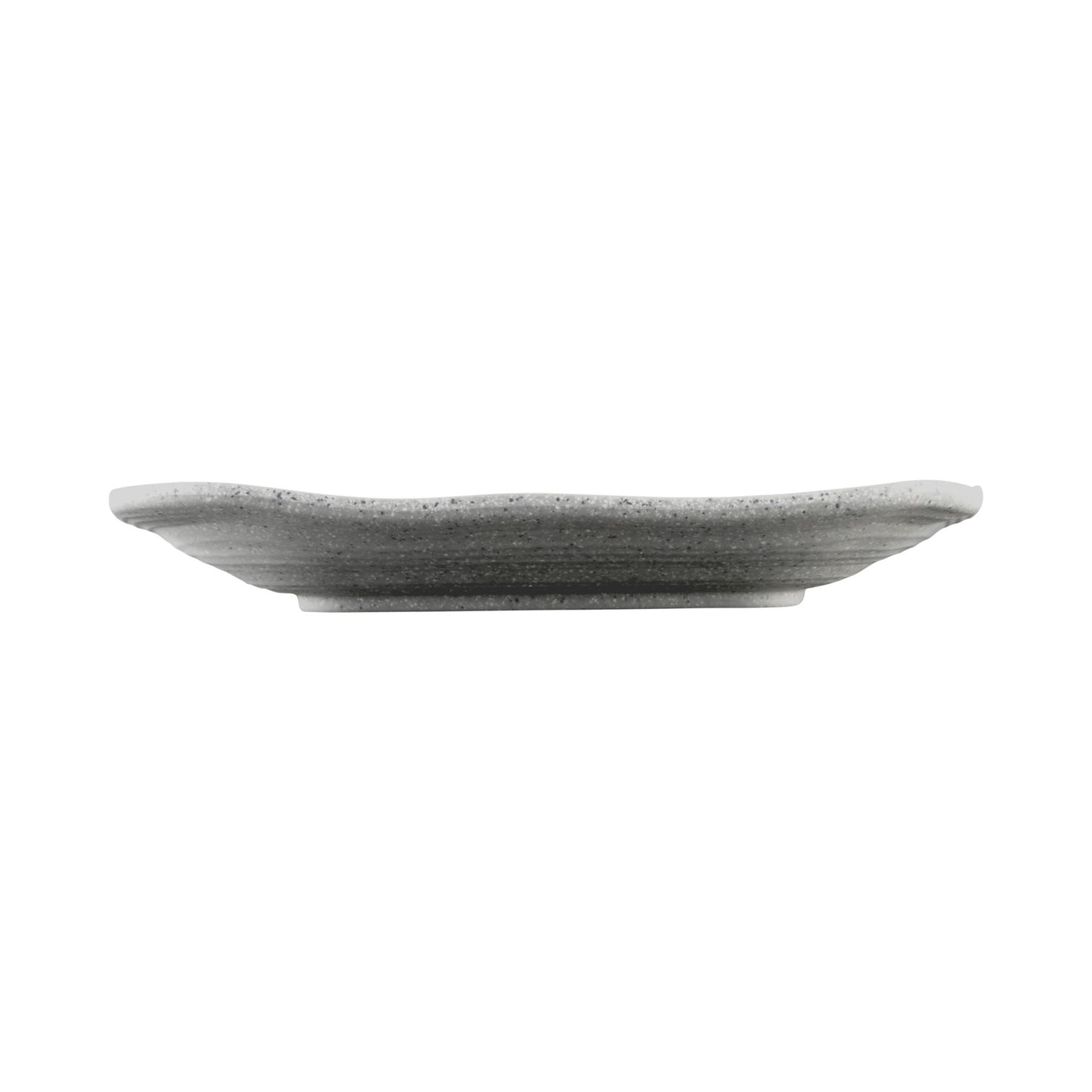 Melamine Irregular Square Plate - Granite Stone Design