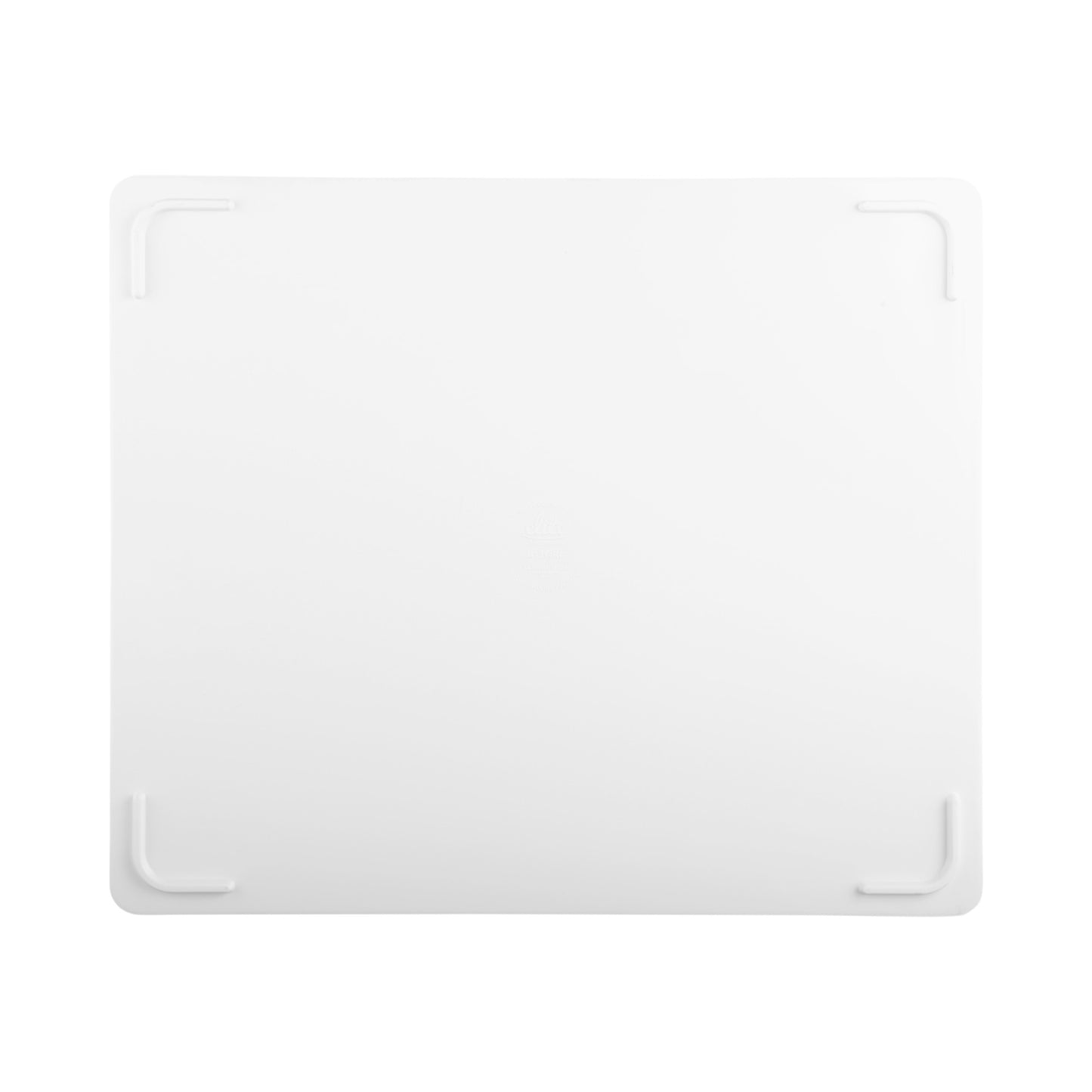 Melamine Two Compartment Cabana Box - White