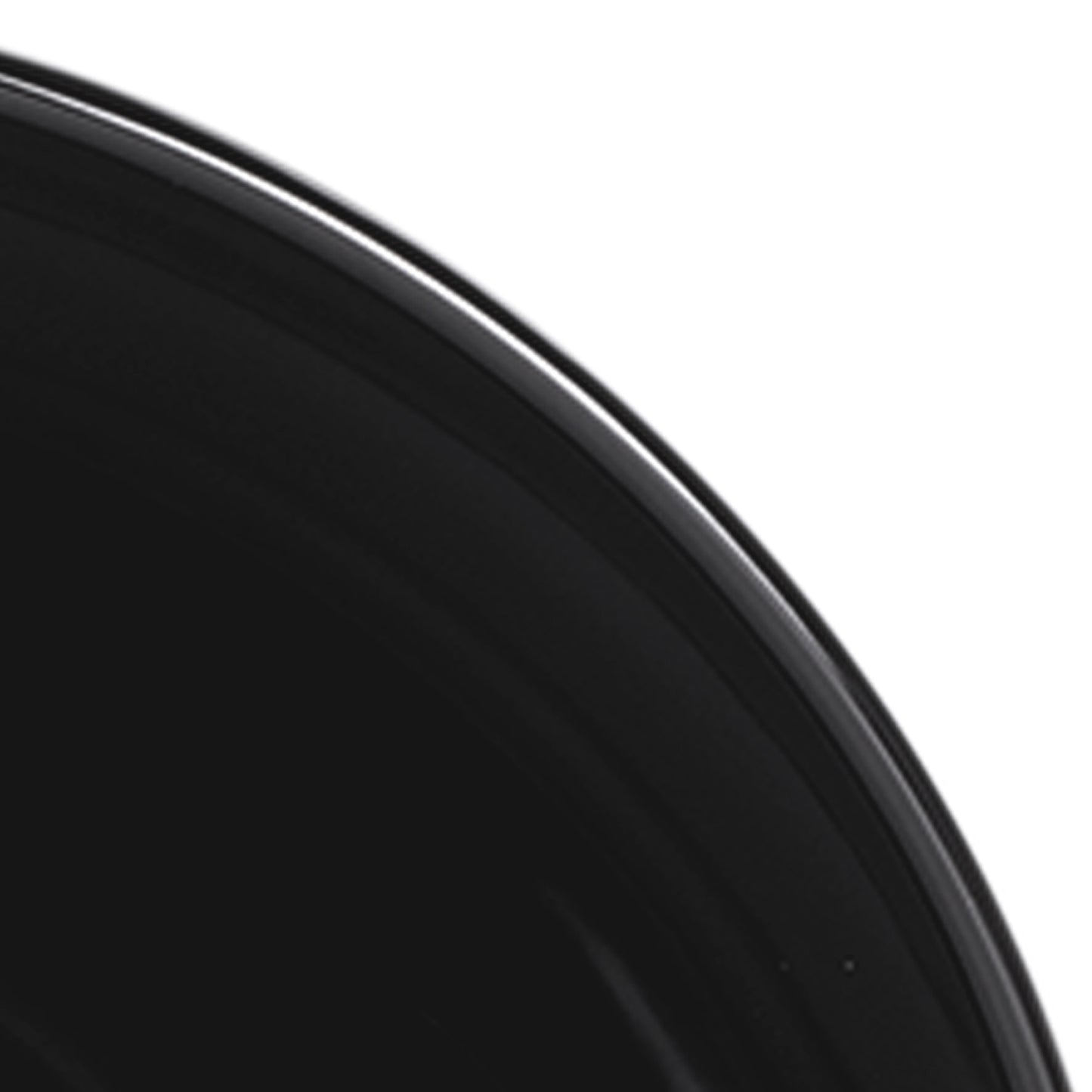 Melamine Round Bowl - Black