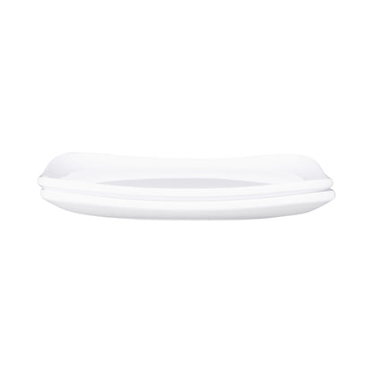 Melamine Square Plate - White
