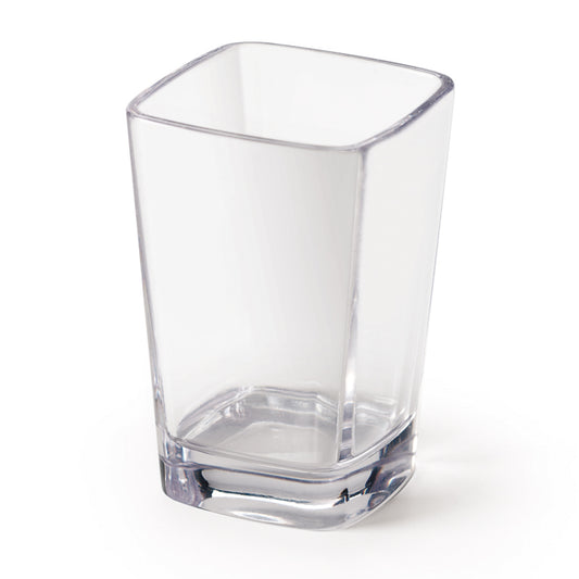3 oz. (3.15 oz. Rim-Full), 1.9'' Square Petite Dessert Glass, 2.9'' Tall (Set of 4 ea.)