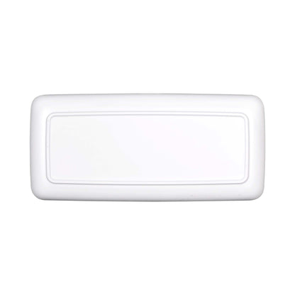 Melamine Rectangular Plate - Off White