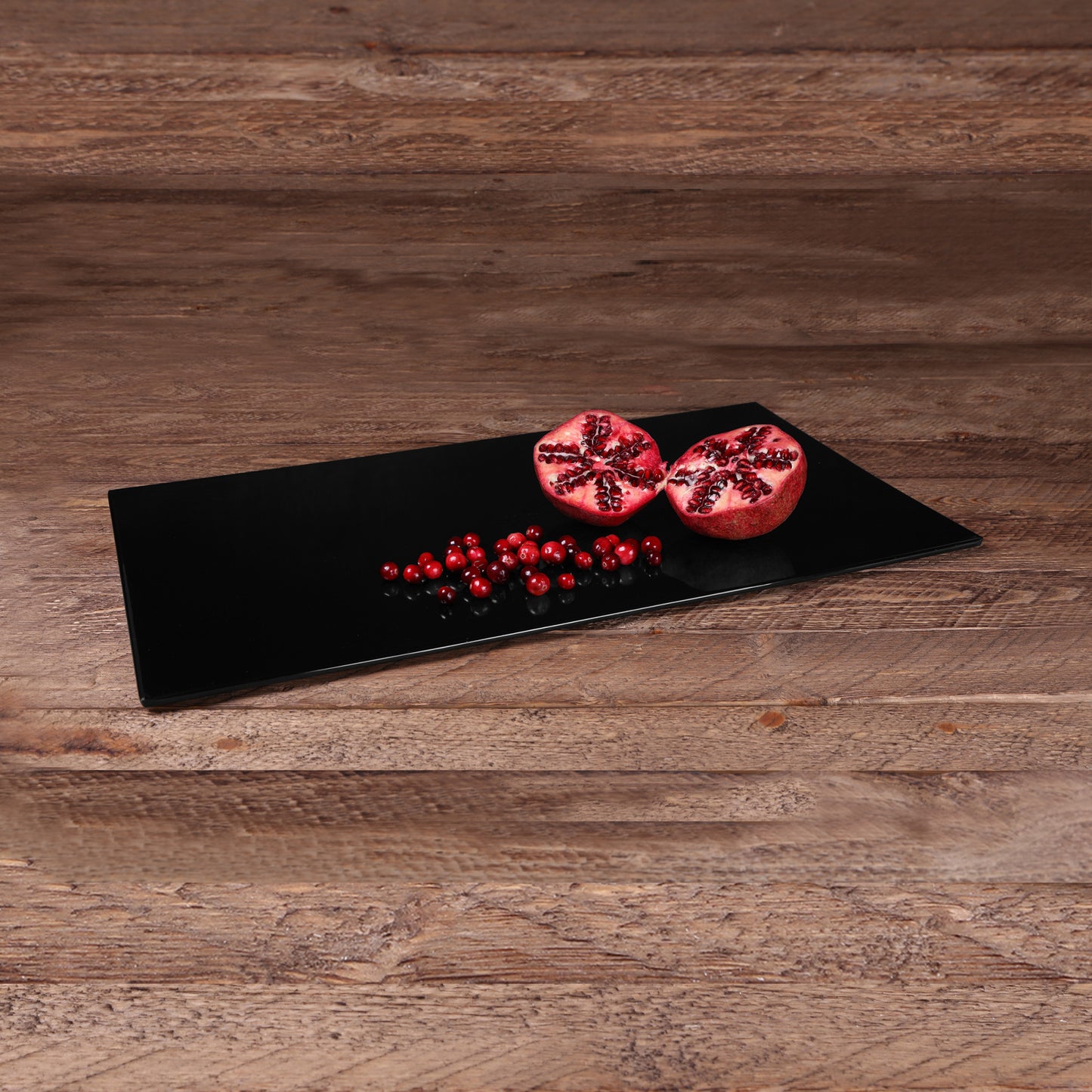 Melamine Rectangular Tray - Black