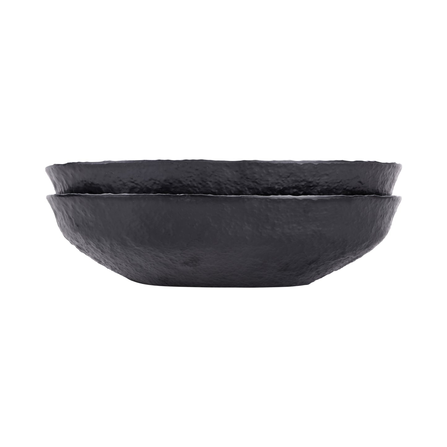 Melamine Oval Bowl - Coal