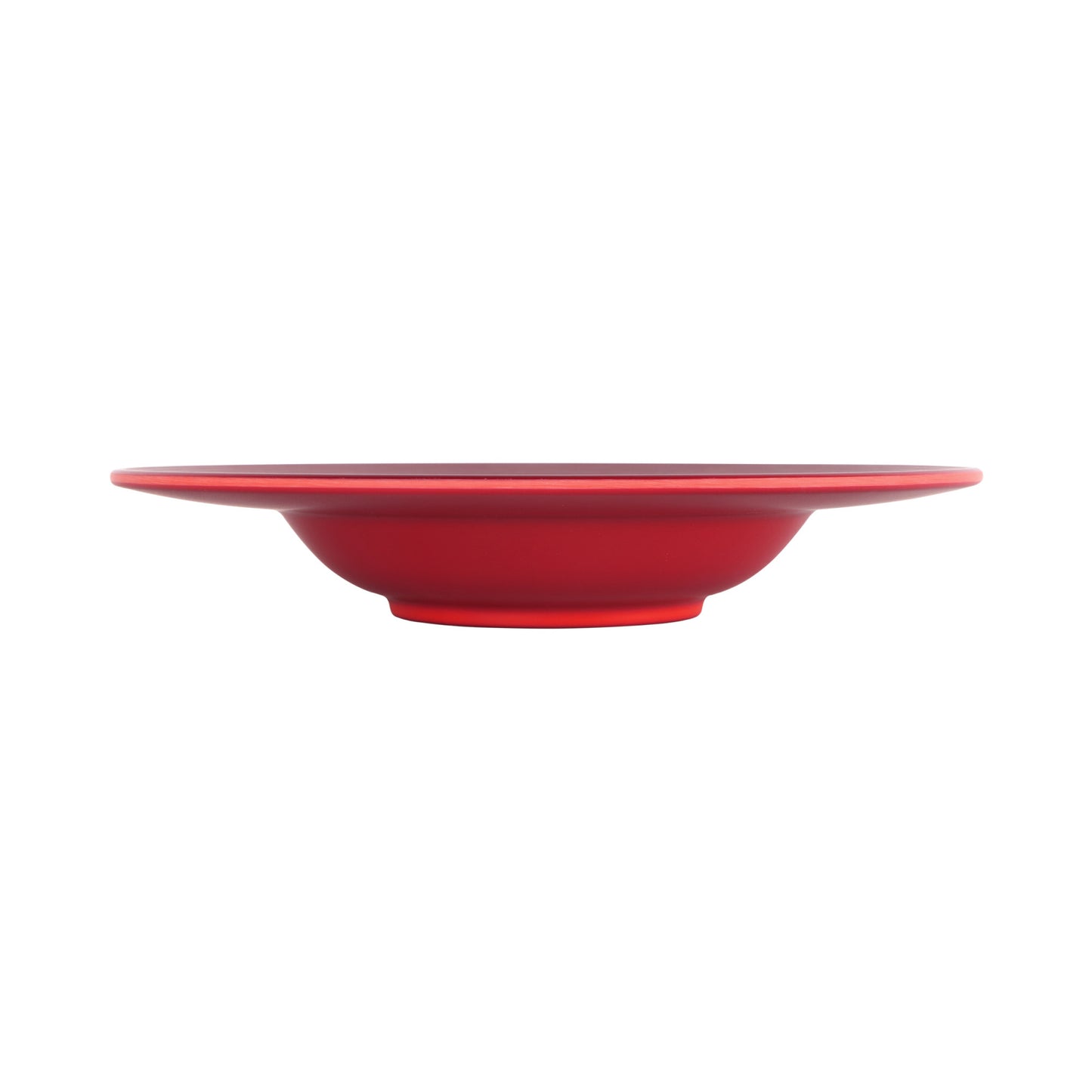 Melamine Round Past/Soup Bowl - Red Glaze