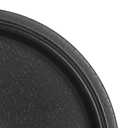 Melamine Mini Pot w/ Lid - Black