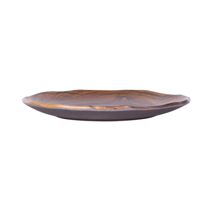 Melamine Round Plate - Sequoia