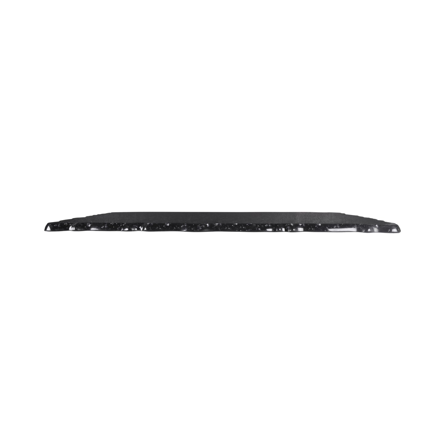 Melamine Rectangular Riser w/ One Straight Edge - Black Granite