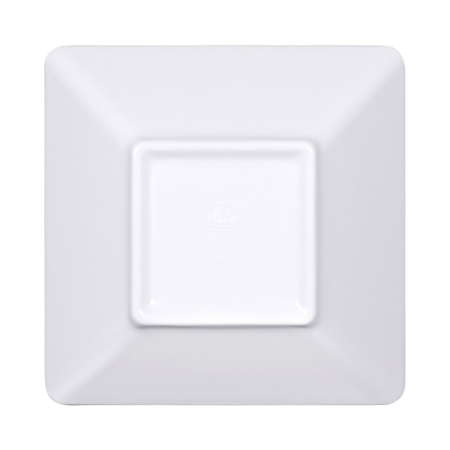 Melamine Square Bowl - White