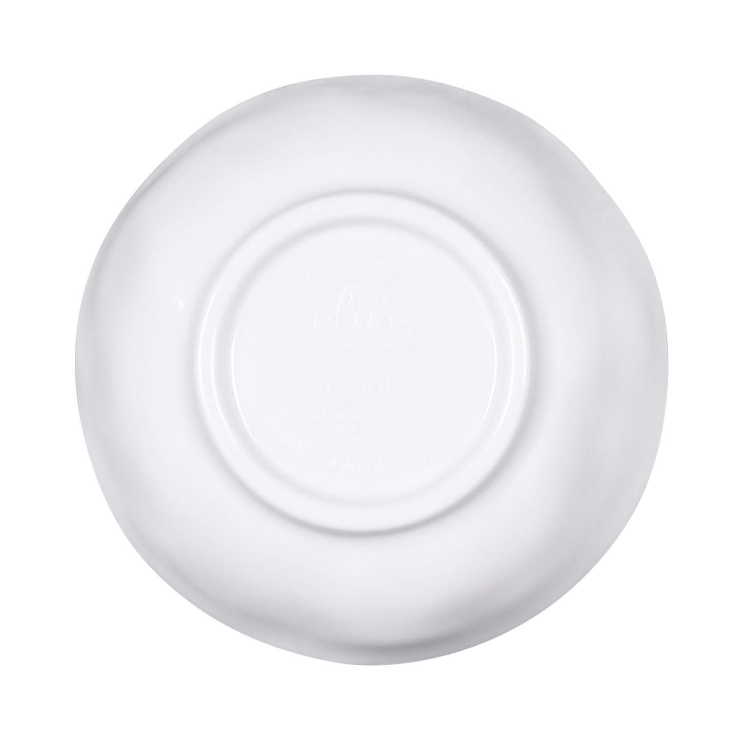 Melamine Round Bowl - Navy Design