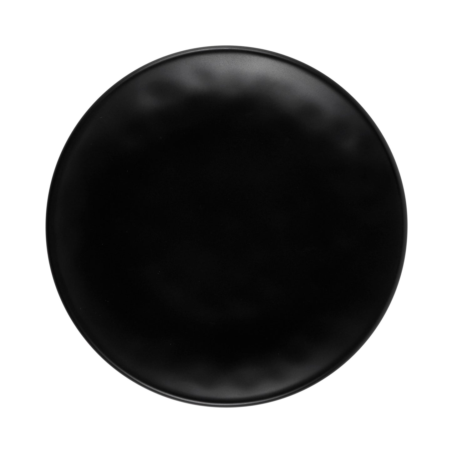 Melamine Round Plate - Black
