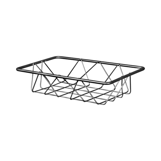 Metal Rectangular Wire Basket - Gunmetal Grey