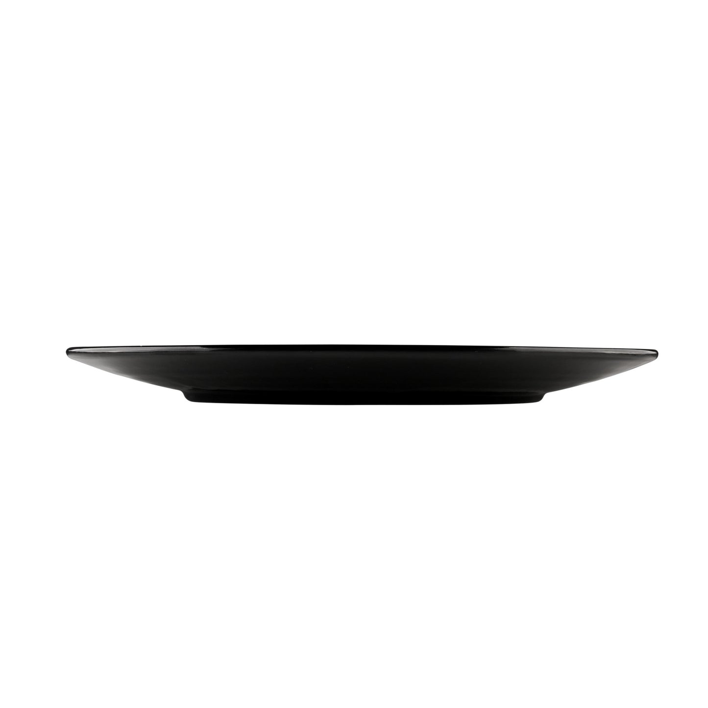 Melamine Oval Pebble Platter - Black