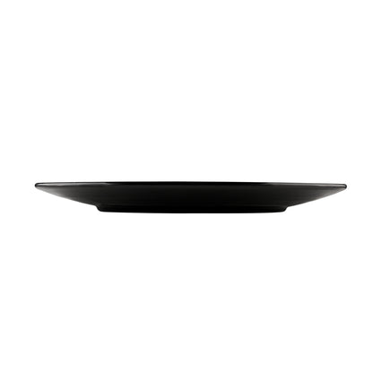 Melamine Oval Pebble Platter - Black