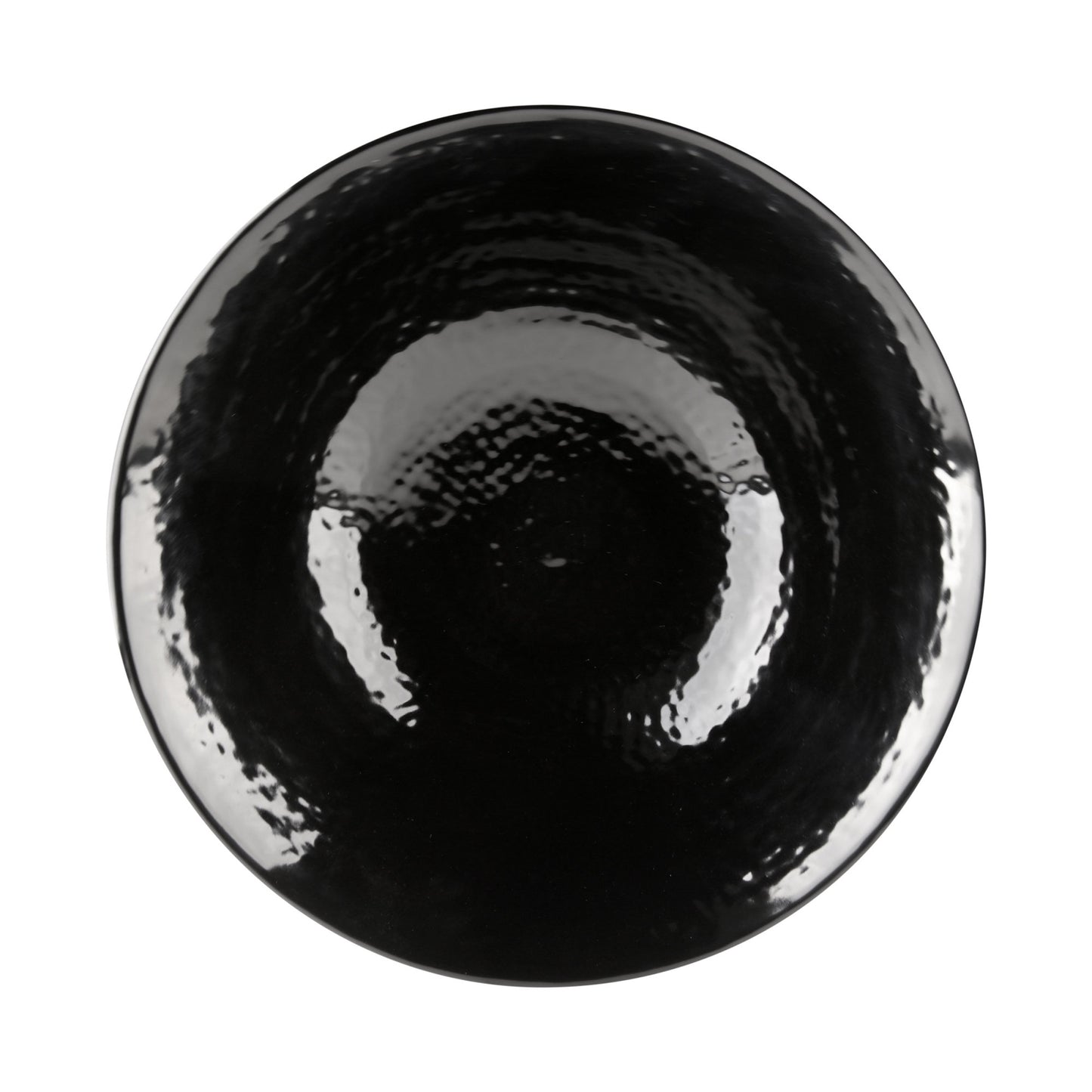 Melamine Bowl - Black Matte Finish Outside/Black Gloss Finish Inside