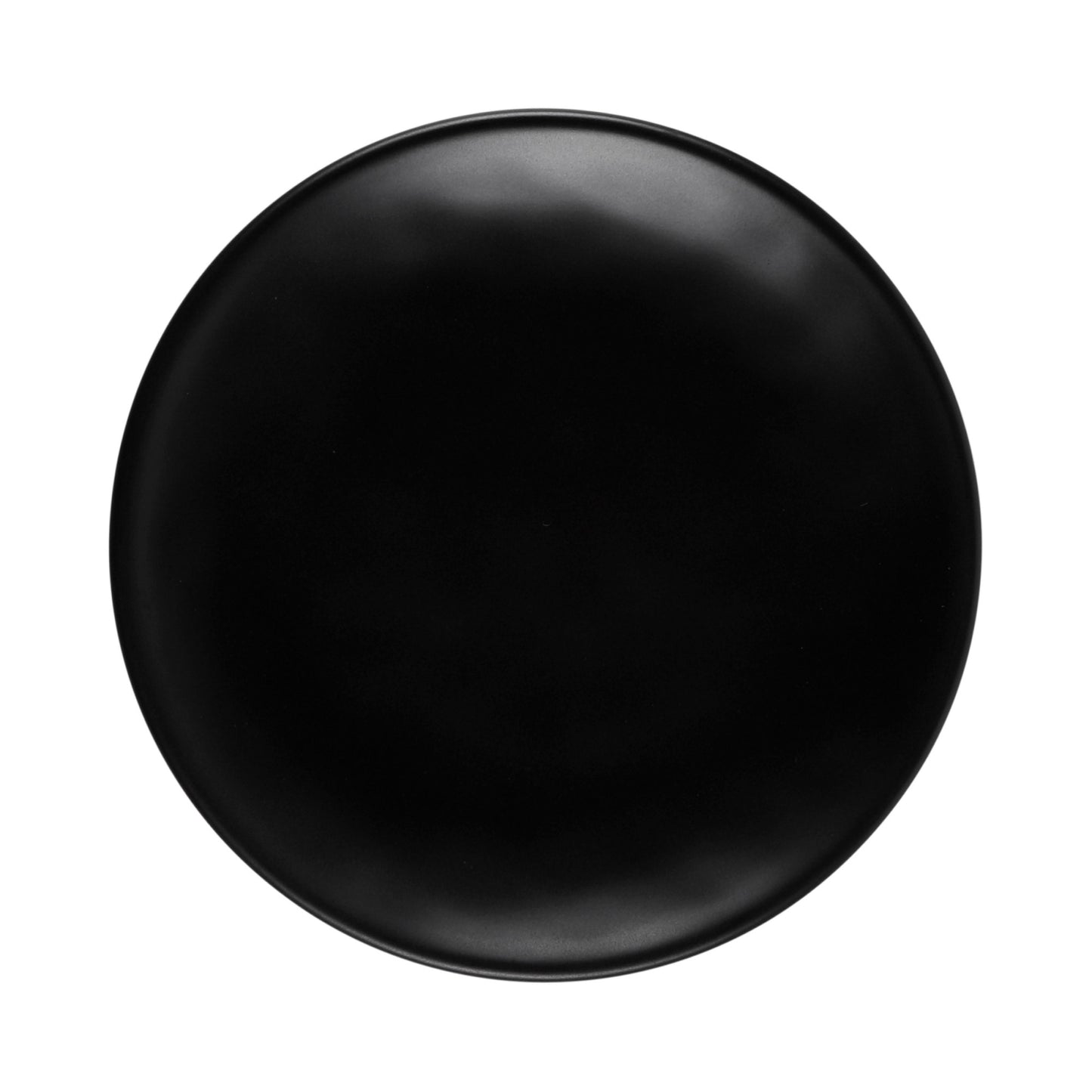 Melamine Round Plate - Black