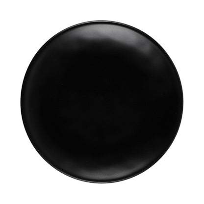 Melamine Round Plate - Black
