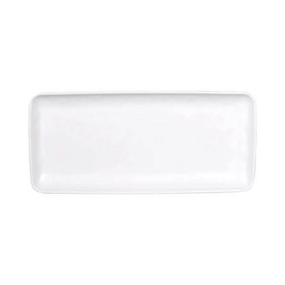 Melamine Rectangular Plate - Off White