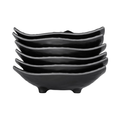 Melamine Triangle Bowl - Black