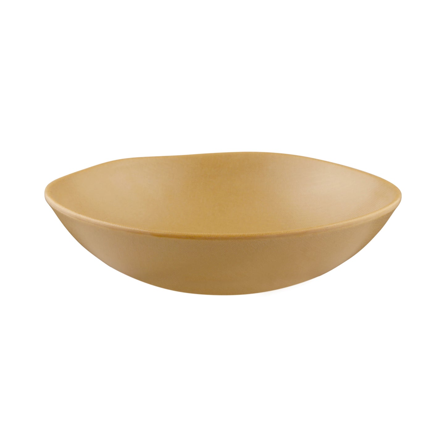 Melamine Round Bowl - Rattan