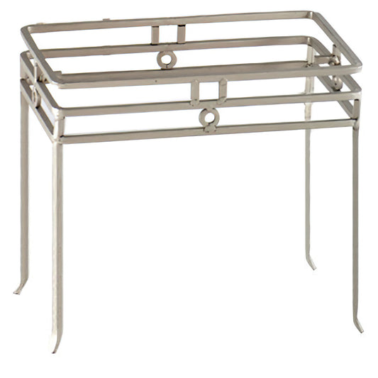 Tall Metal Rectangular Riser