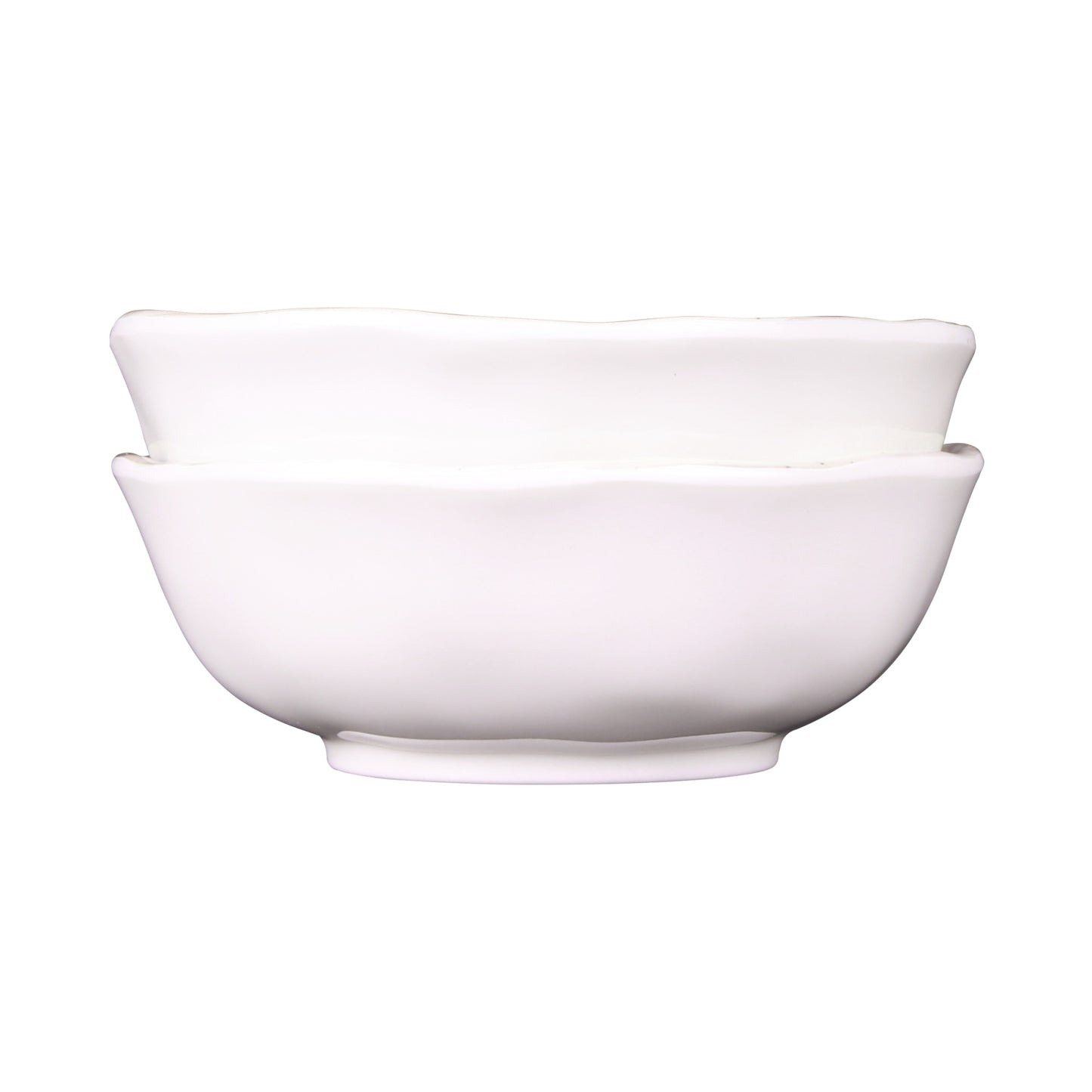 Melamine Round Bowl - Taupe Design