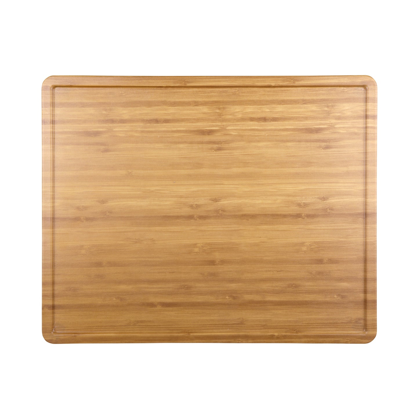 Melamine Rectangular Serving Board - Bamboo