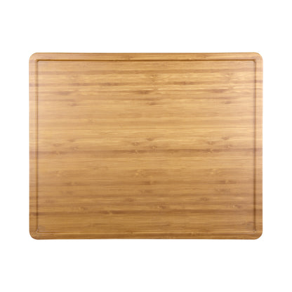 Melamine Rectangular Serving Board - Bamboo