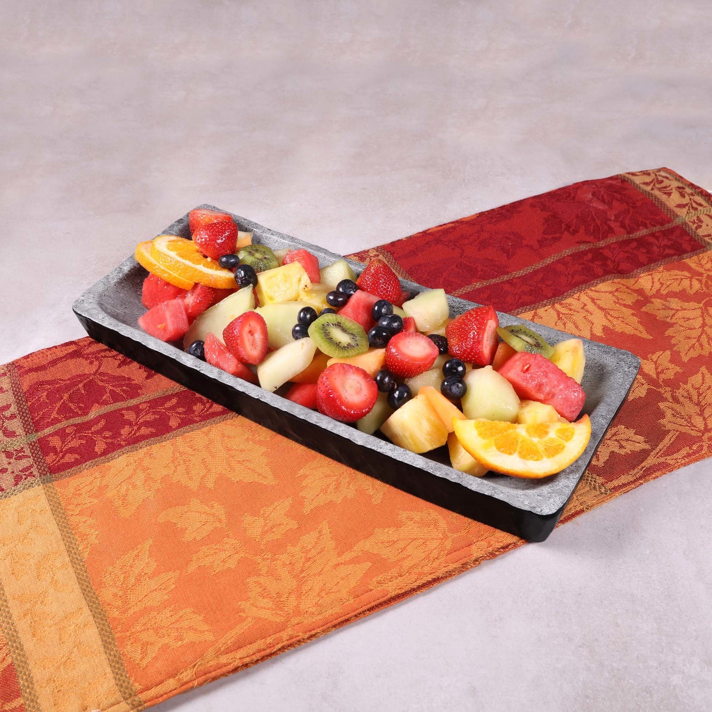 Melamine Rectangular Platter - Coal