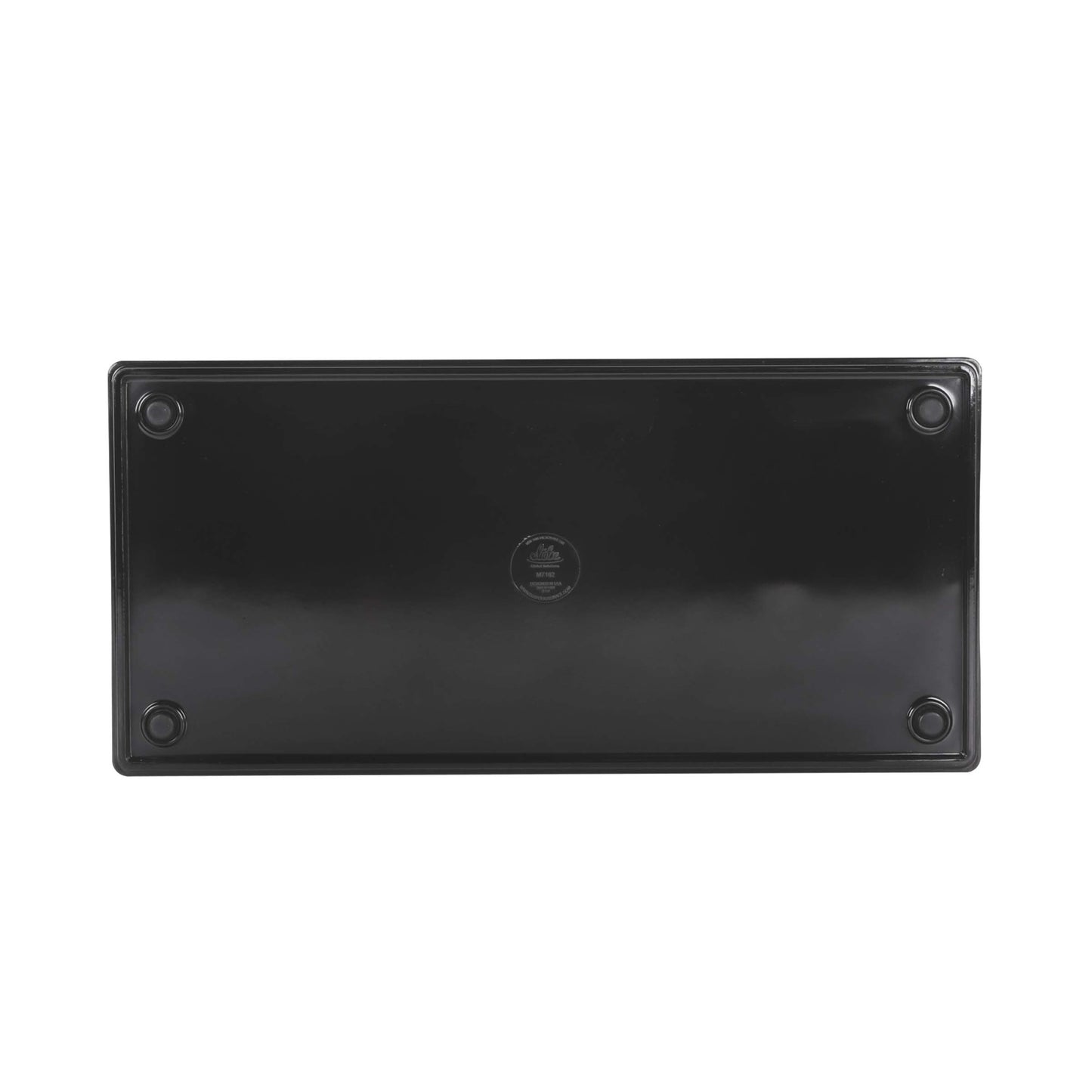 Melamine Rectangular Tray - Black