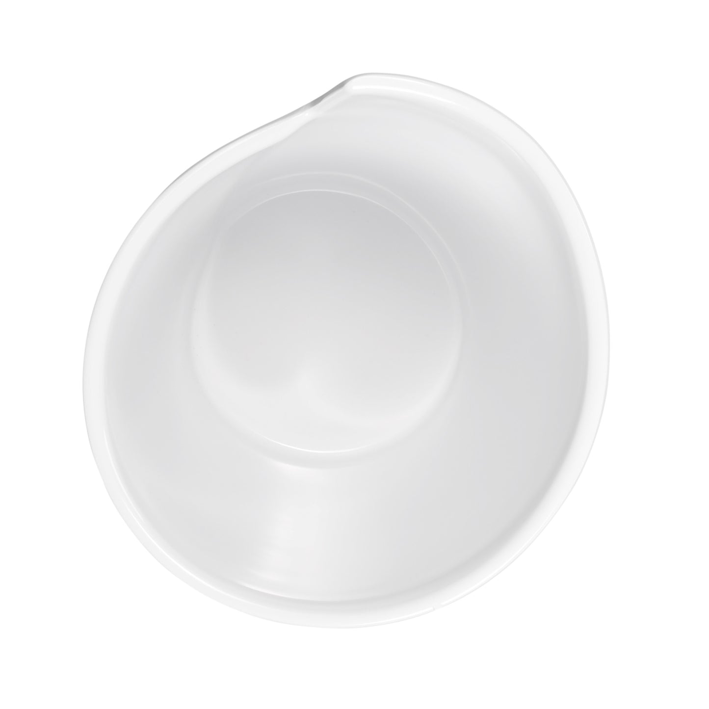 Melamine Large Spiral Crock - White