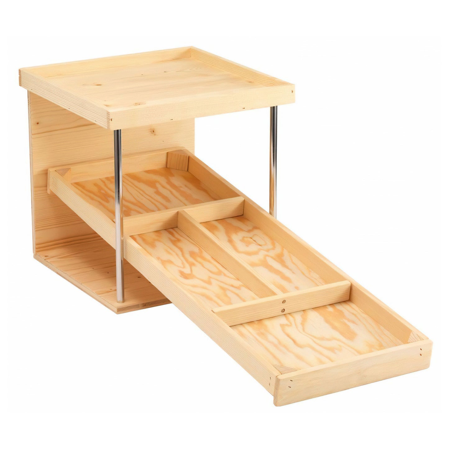 RAISER Bread Station 'Natur' made of real wood with a