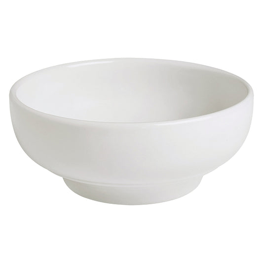 19.6 oz. Bright White Porcelain Rice/Cereal Bowl, 6" Dia., Corona Actualite (Stocked) (12 Pack)