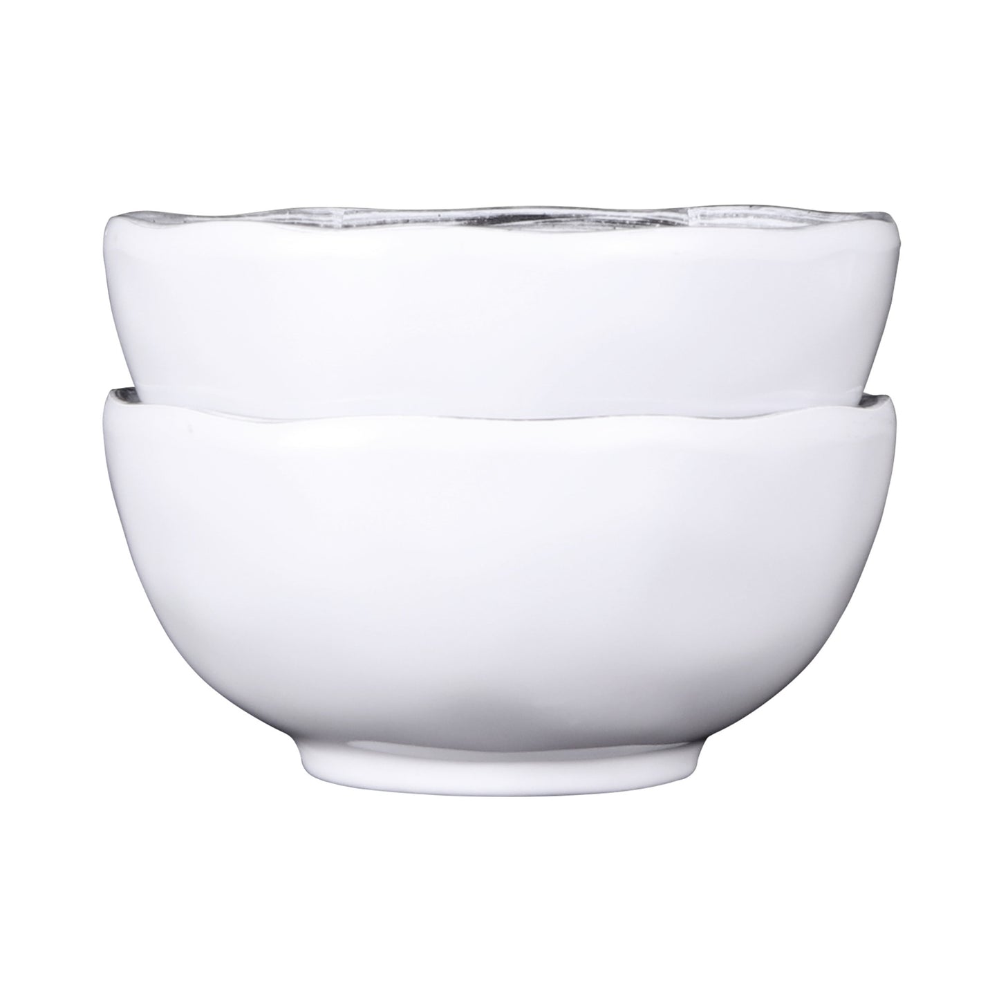 Melamine Round Bowl - Black Design