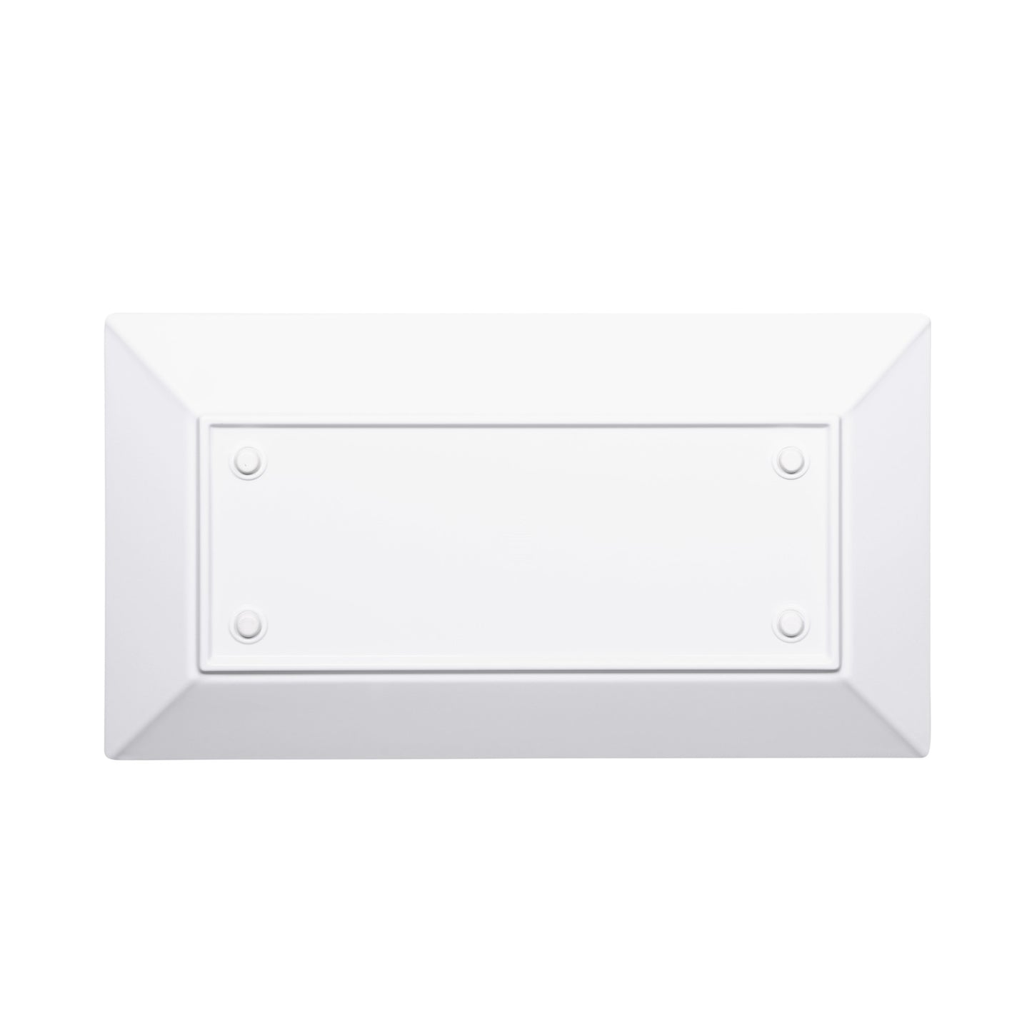 Melamine Rectangular Platter - White