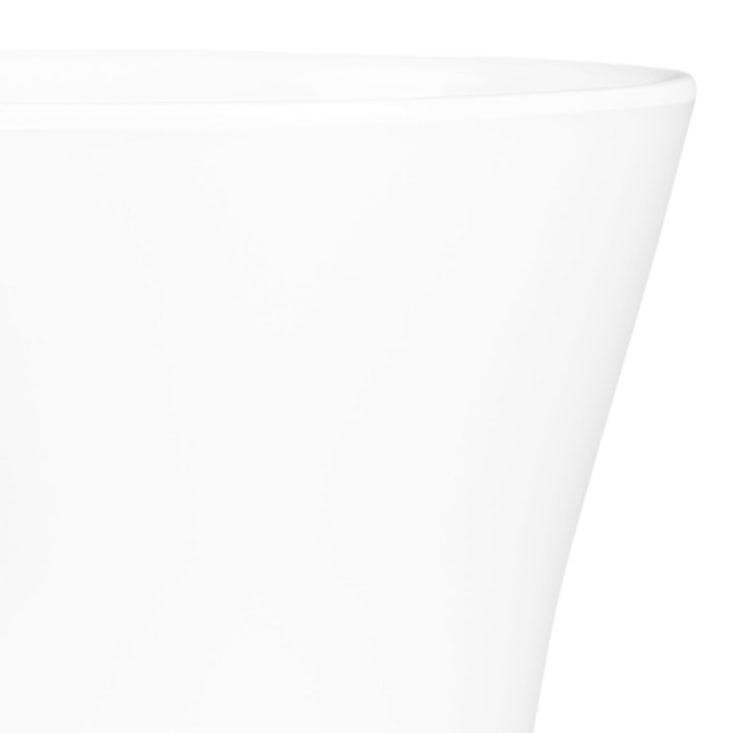 Melamine Small Crock - White