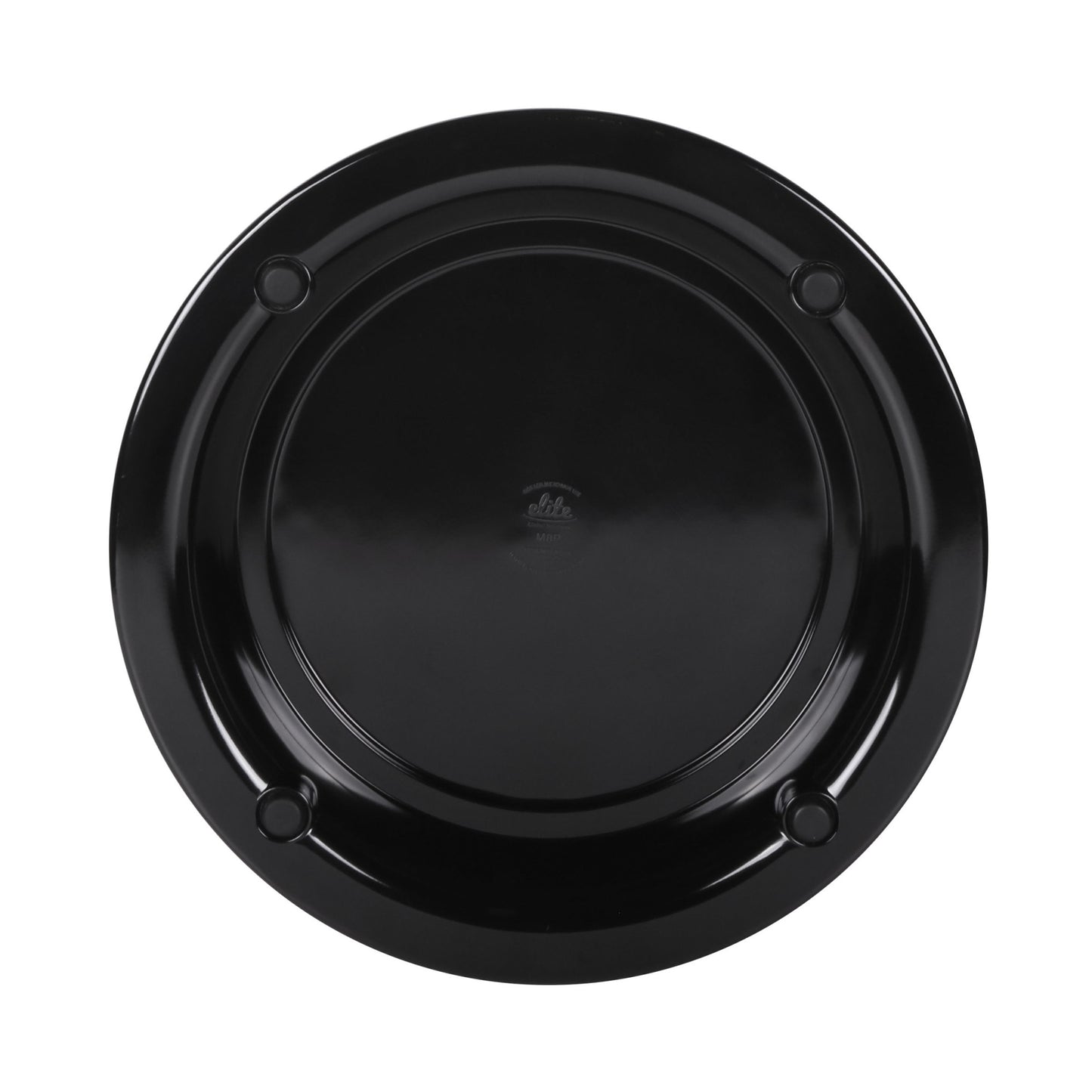 Melamine Round Pedestal - Black
