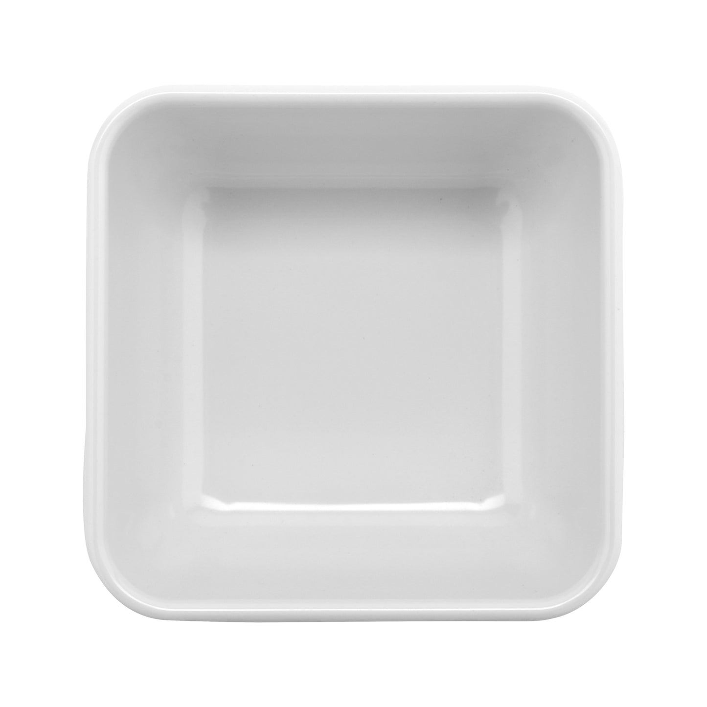 16 oz. (18 oz. Rim-Full), 4.75" Square Bowl w/ Rounded Corners, 2" deep (Set of 4 ea.)