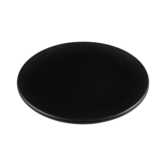 Melamine Round Plate - Black