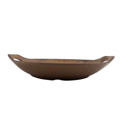 7.75 oz transform melamine mini wok with handles, 9.06"L x 7.75"W x 1.63"H, GET, cheforward