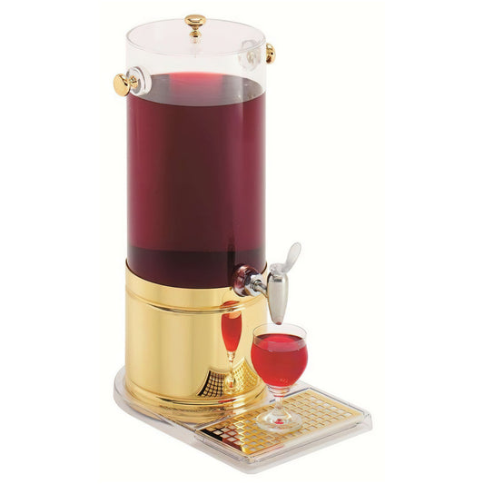 ELEGANCE Juice Dispenser  Model Gold (9 l)  acrylic glas